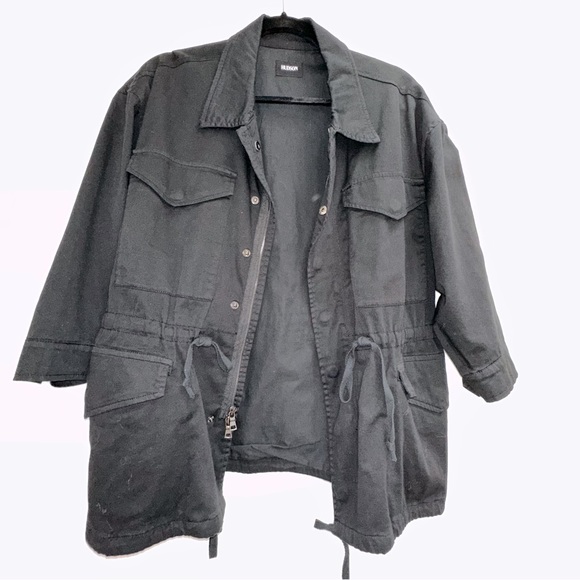 Hudson Sienna Anorak Jacket Black M - Picture 2 of 4